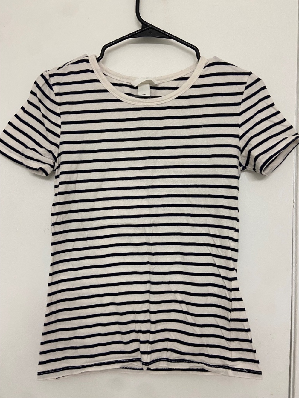 H&M Fitted Striped T-Shirt